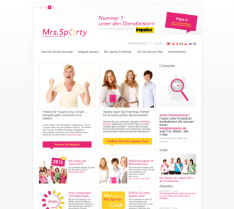 Startseite von Mrs.Sporty