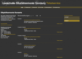 Elbphilharmonie Ticketshop